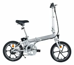 Bicicletas y movilidad: Bicicleta eléctrica plegable urbana KEY LARGO Gris VOLTEE