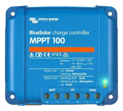 Controlador De Carga Solar Mppt Bluesolar 100/20 Hasta 48v