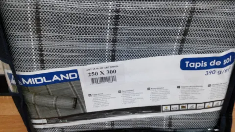 Suelo para camping Midland 2.5 x 3 mt