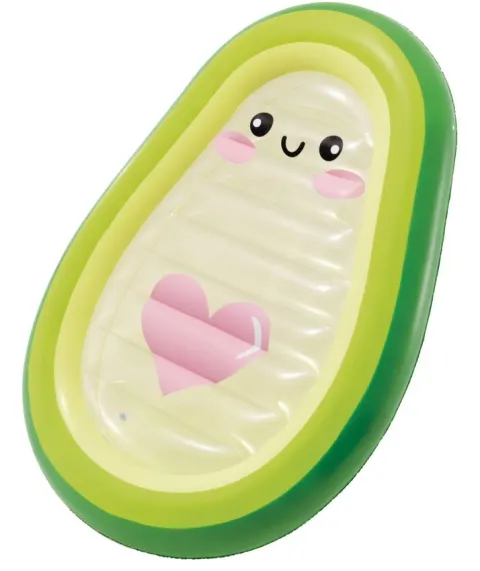 Colchoneta hinchable aguacate