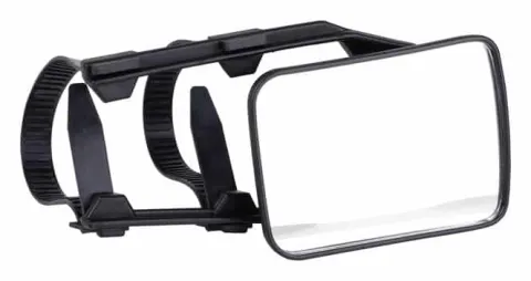 Retrovisores para caravana 15 x 11 cm, acoplable. 1 Pieza., brazo de agarre variable | CARBEST
