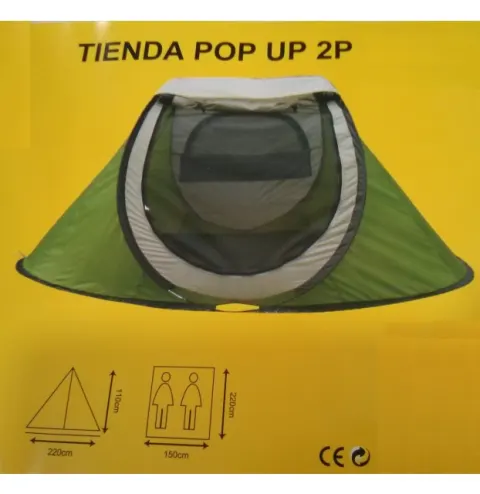 Tienda de campaña iglu pop up 2 personas