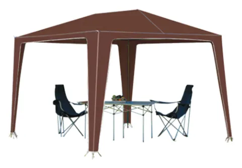 Carpa desmontable Ticamo PERGOLA 3X3 – marrón