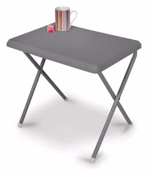 Mini mesa plegable Serene Gris Kampa.