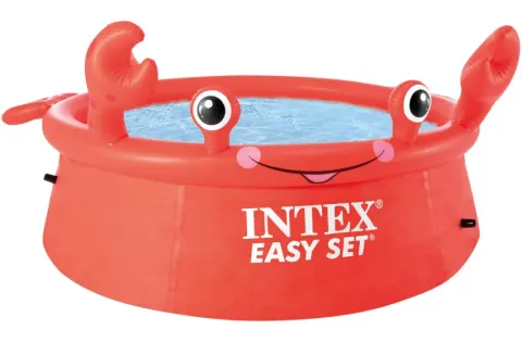 Piscina hinchable redonda easy set cangrejo (reacondicionado)