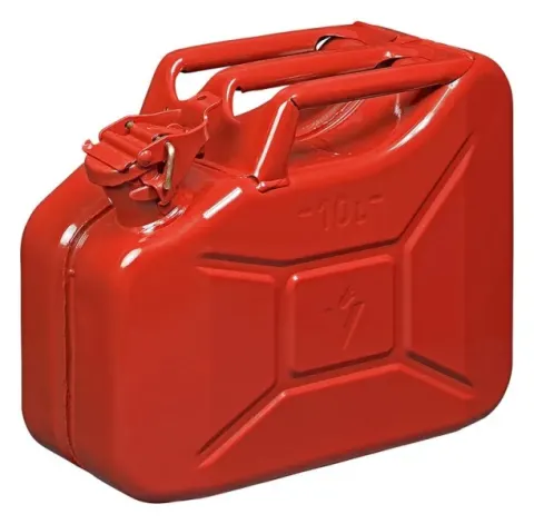 Bidón metal de 10L homologado Rojo