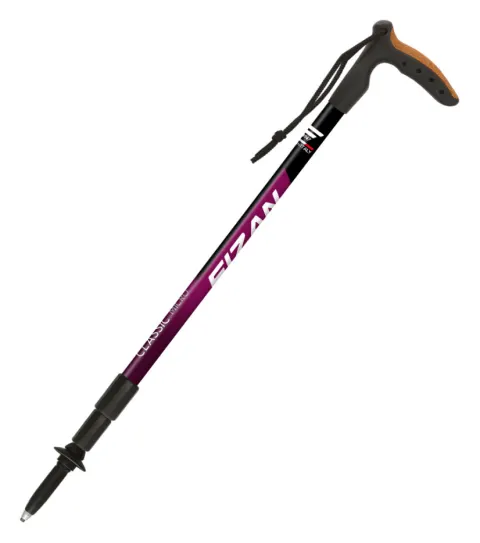 Bastón telescópico para caminata Fizan CLASSIC MICRO – magenta