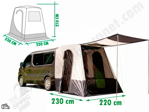 Tienda Trasera para Renaul Trafic