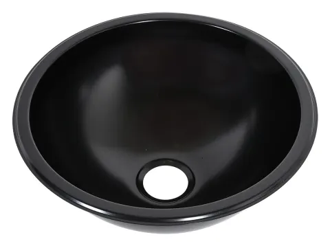 NavyLoad fregadero redondo de 30 cm – Black
