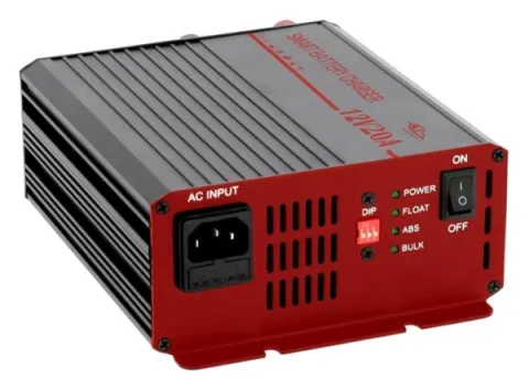 Cargador automático EZA de batería Gel AGM litio 12V 20A