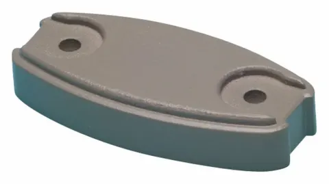 Base blanco, Cuña de espesor para bloqueo de puertas exteriores, BLANCO