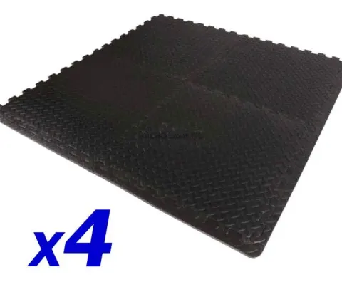 CAMP4 Set 4 Losetas Tienda Cocina 60X60 Black