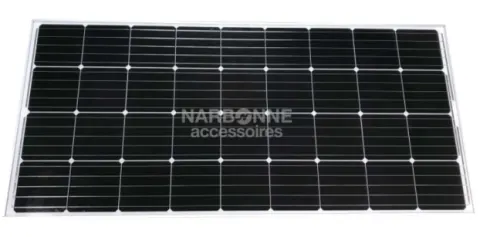 Panel solar 110W Flat Inovtech con regulador MPPT y pasacable