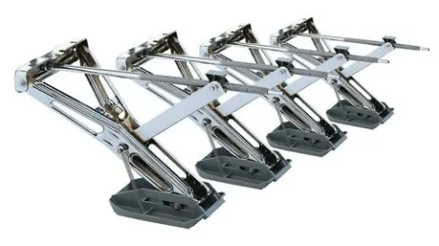 Soporte de molde estable con pie grande, 4 piezas