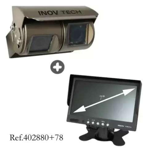 Kit doble cámara visión trasera Inovtech EquinOxe – Ref. 402880+78