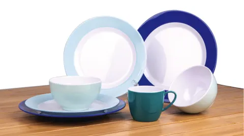 Melamine Platos Armonía 16 Pcs.para 4 Pers.