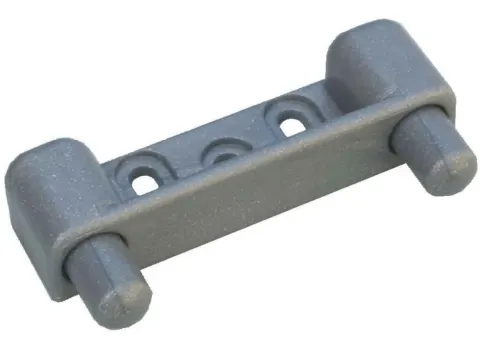 Cerradero antivibración con muelles para empuñadura de Zamak