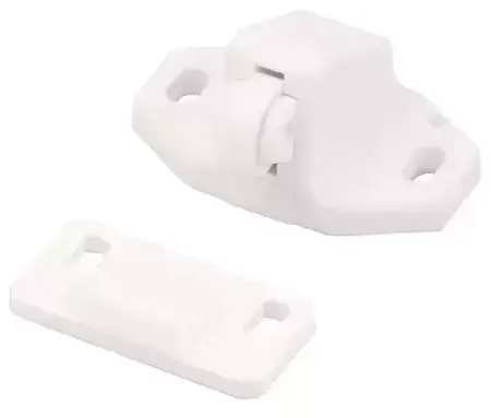 Cierre retenedor de plastico para puertas de armarios de caravanas, autocaravanas y camper. – Ref. 65-FER14