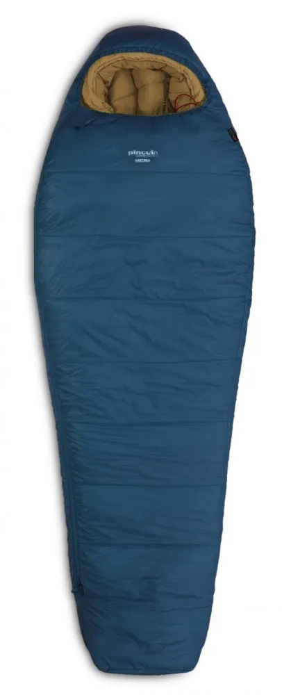Pinguin Micra 185 +1º azul – Saco de dormir alpino