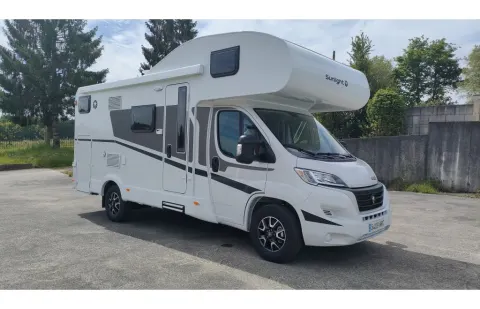 Autocaravana Capuchina SUNLIGHT A68 de Ocasión