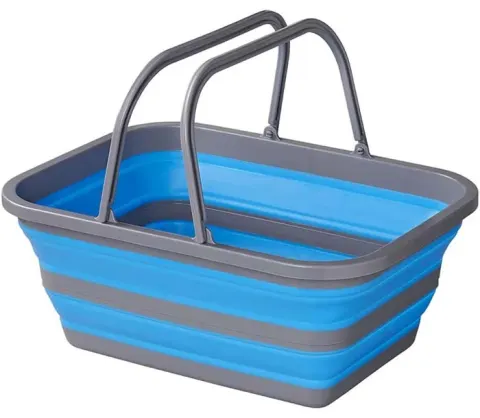 PPS Cesta Plegable Azul 16L