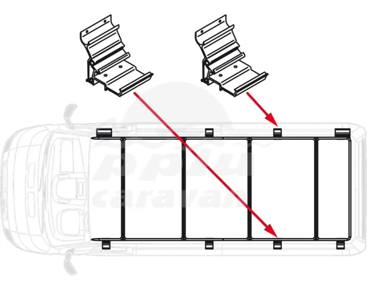 Fiamma Roof Rail Ducato