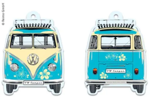 VW Collection Bulli Air Pindering Pina Colada, 7x9cm