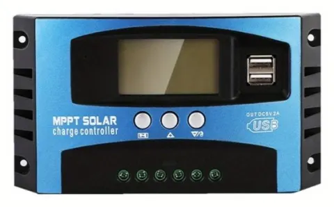 Regulador solar MPPT digital de 50 Amp. 12/24v 2xUSB