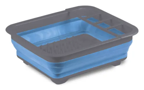Escurridor plegable Azul Kampa.