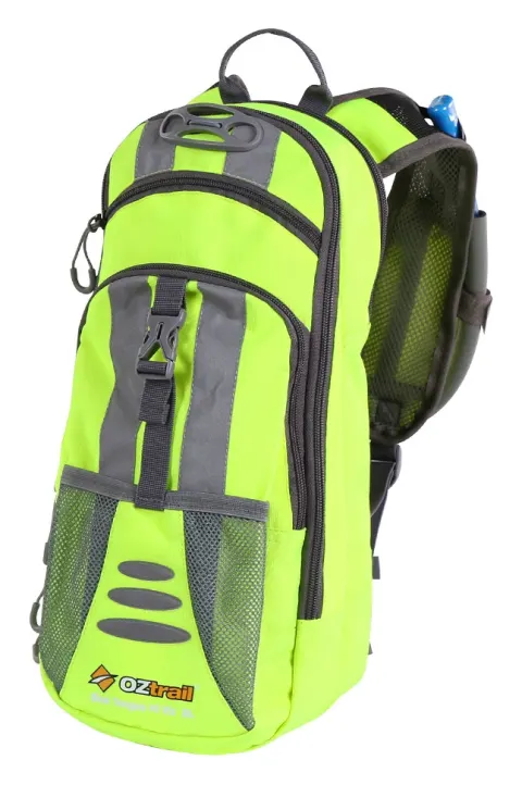 Mochila de hidratación OZtrail BLUE TONGUE HI-VIZ 17L – amarillo fluor