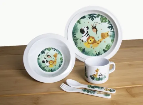 SET MELAMINA 5 PCS CHILDREN SAFARI · Ref. 0527064