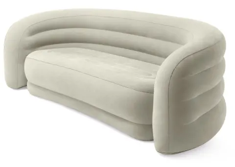 Sofá hinchable curve beige