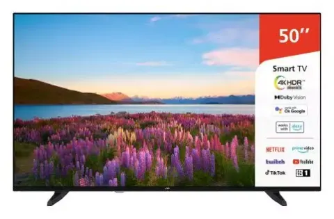JVC Televisor – Clase F, 126cm, 50, Smart TV, Ultra HD 4K, Wi-Fi