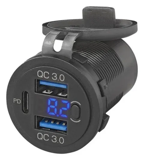 ProPlus triple toma de USB empotrada