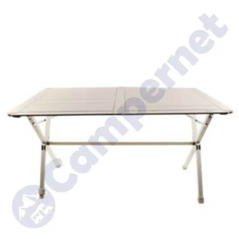 Mesa lamas aluminio 6 plazas