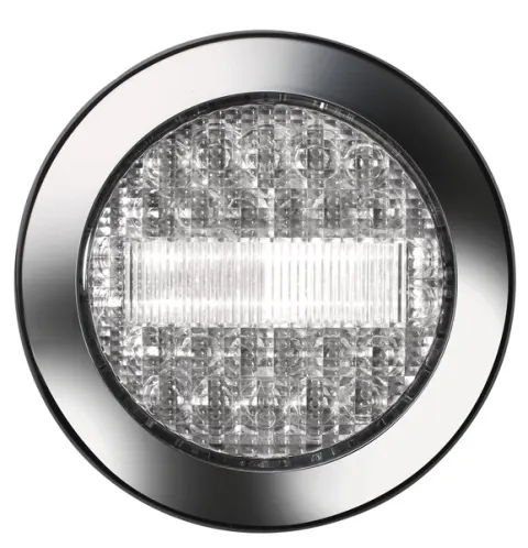 Lámpara De Retorno Led 12v 3w, Transparente, Ip67, Cable De 500 Mm
