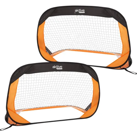2 Porterías de fútbol Pop-Up Aktive Sports