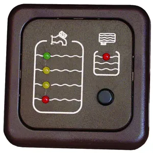 Panel indicador agua LED marrón con sonda