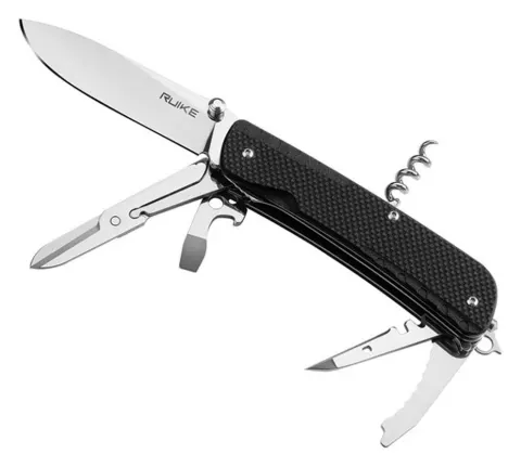 Ruike Trekker LD31-B – Navaja multiusos de bolsillo