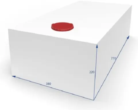 Depósito 64 L – 38 x 22 x 80 cm