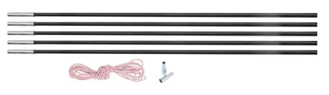 Kampa set de reparación de varilla de fibra de vidrio 7,9 mm