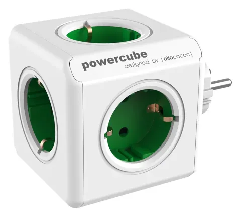 PowerCube Original cubo verde de enchufes