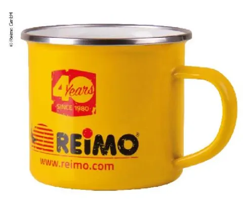 Emasille copa reimo 40 años h8cm Ø8.5cm 350ml, amarillo