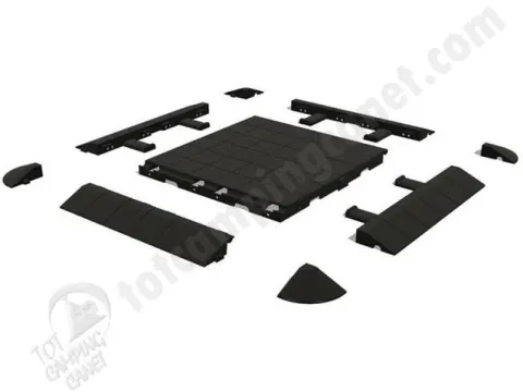 Loseta Isabella Negra 50X50