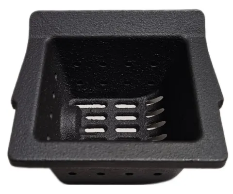 Brasero hierro fundido 8.5kw (v 19.2). Estufa pellet piazzetta y Superior.