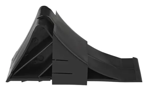 Calzo para rueda negro con soporte incluido. ProPlus