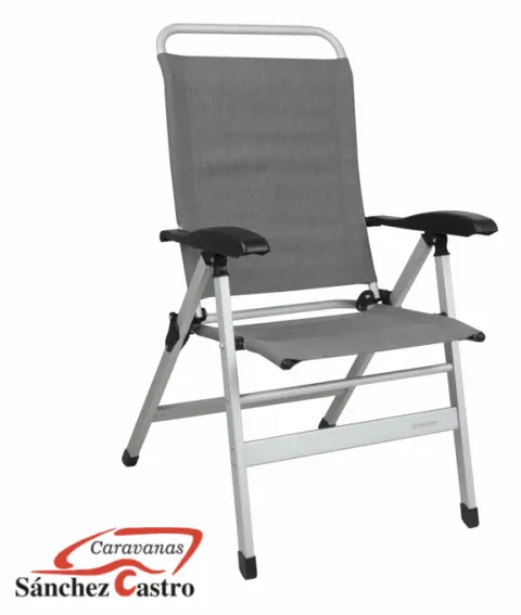 Silla de Aluminio Comfort Gris Baya