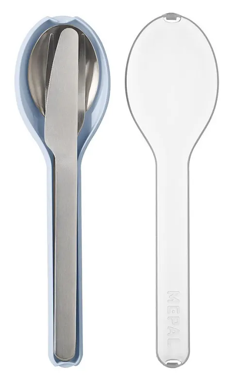 Mepal Ellipse set de cubiertos – Nordic Blue