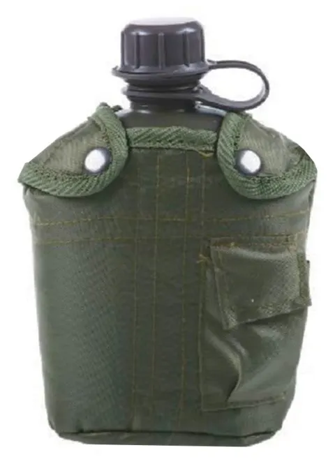 OZtrail Army Canteen Plastic 946 ml verde bosque – Cantimplora militar