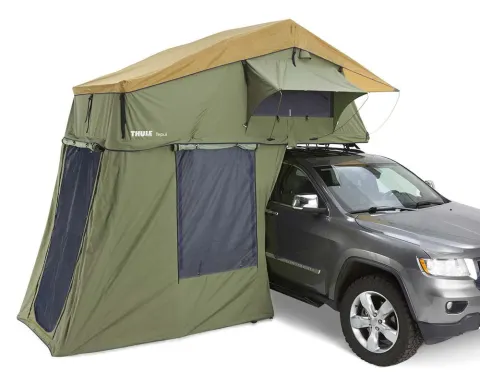 Thule Tepui Explorer Autana 3 con Anexo verde – Tienda de techo para coche